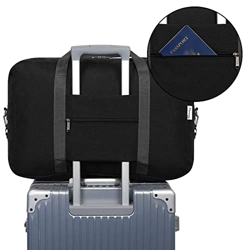 United Airlines Foldable Carry on Bag - Black