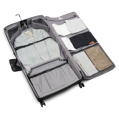 DELSEY Paris Helium DLX Garment Bag with Spinners