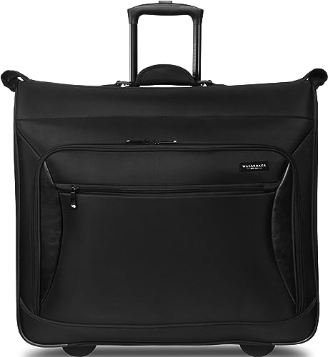 WallyBags Rolling Garment Bag - Aviator's Essential