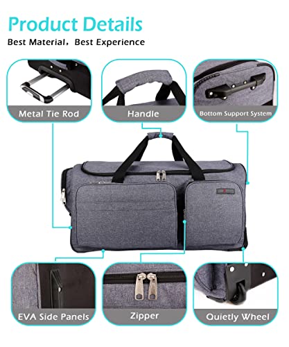 Aviation Dance Bag, Collapsible Travel Rack, Rolling Suitcase