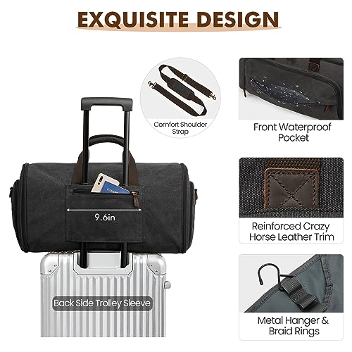 Convertible 2-in-1 Travel Garment Duffle Suit Bag