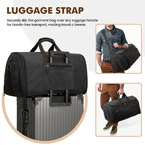 Convertible 2-in-1 Travel Garment Duffle Suit Bag