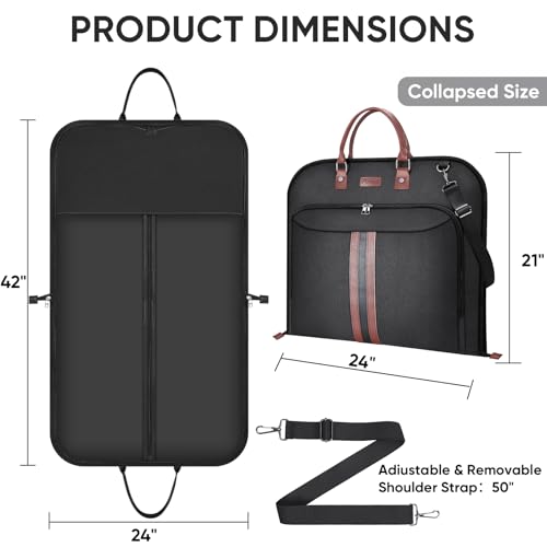 BALEINE Foldable Garment Suit Bags for Travel