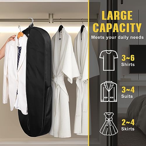 Aviation-Specific: Foldable Travel Garment Bag for Aviation Pros