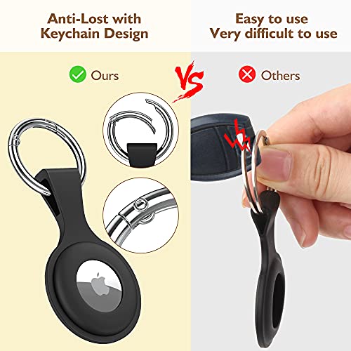 Waterproof Keychain Holder for AirTag + Anti-Lost Keychain