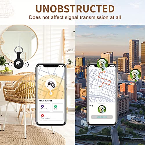 Waterproof Keychain Holder for AirTag + Anti-Lost Keychain