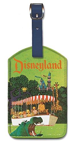 Disneyland Baggage Tag by Stan Galli Leatherette Aviation