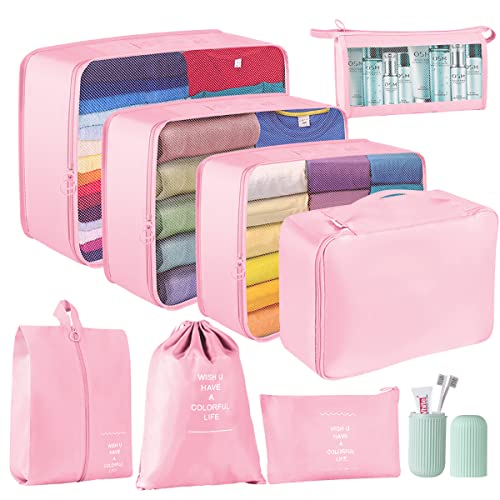 Aviator Packing Cubes Set: Organize Clothes, Shoes & Cosmetics
