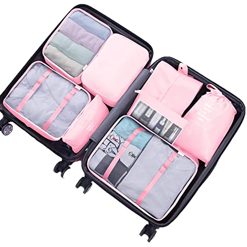 Aviator Packing Cubes Set: Organize Clothes, Shoes & Cosmetics