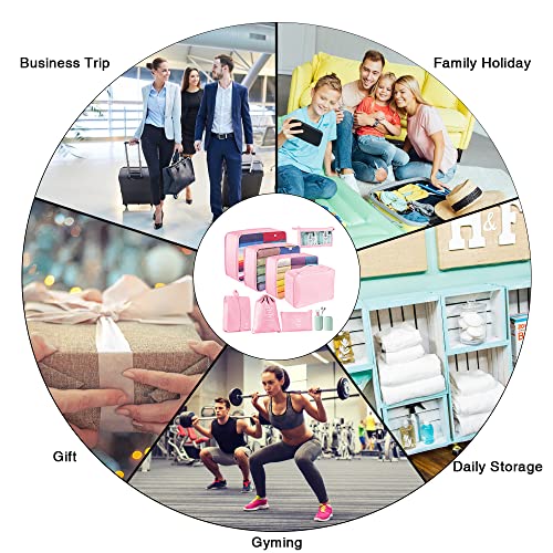 Aviator Packing Cubes Set: Organize Clothes, Shoes & Cosmetics