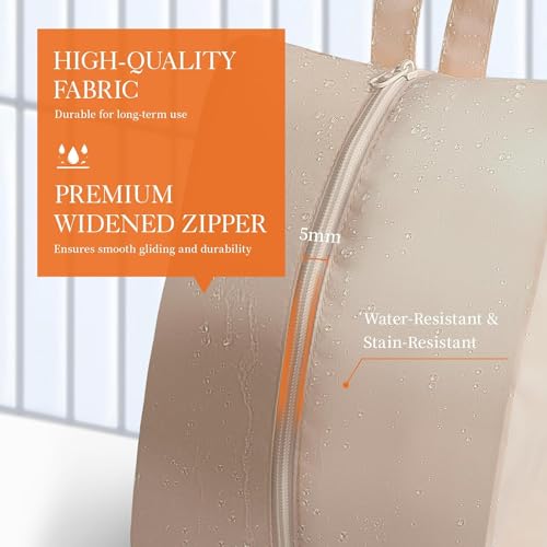 Aviation Travel Packing Cubes - 6-Piece Set, Beige