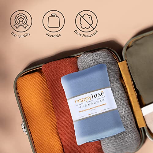 Serenity Blue Aviation Wrap: Multifunctional Shawl Scarf