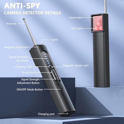 Wireless Anti-Spy Detector for Travel, Office, Home