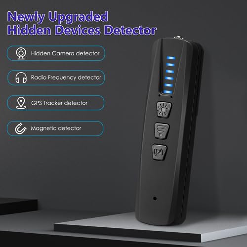 Wireless Anti-Spy Camera & Bug Detector for Travel