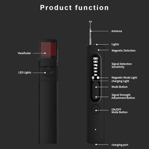 2024 Upgraded Anti-Spy RF Detectors for Aviation Security