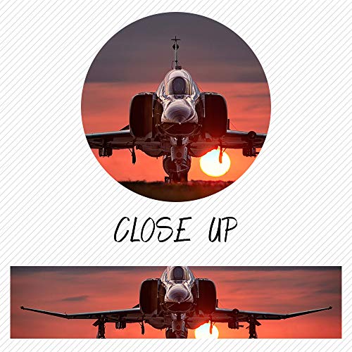 5 Piece F-4 Phantom II Airplane Wall Decor