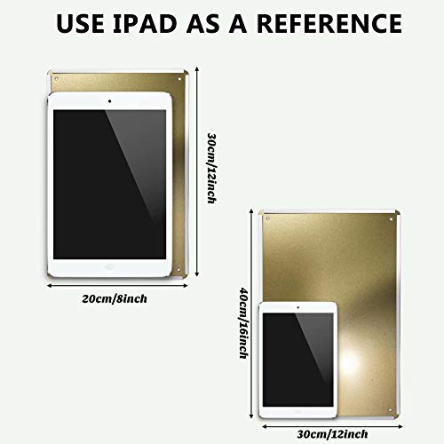 Vintage Airplane Tin Sign: Easily Distracted by Airplanes