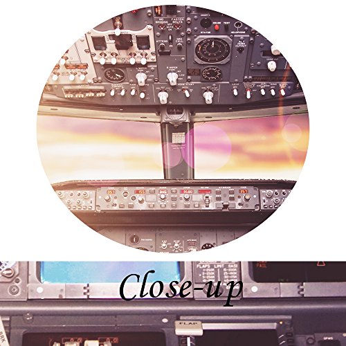 Airplane Cockpit Interior Canvas Wall Art