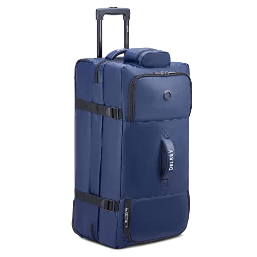 DELSYE Paris Blue 28-Inch Rolling Duffle Bag