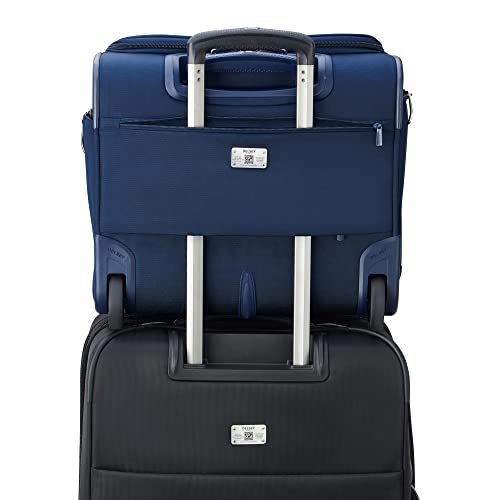 DELSEY Paris Helium DLX Luggage Under-Seater, 2 Wheels, Navy Blue