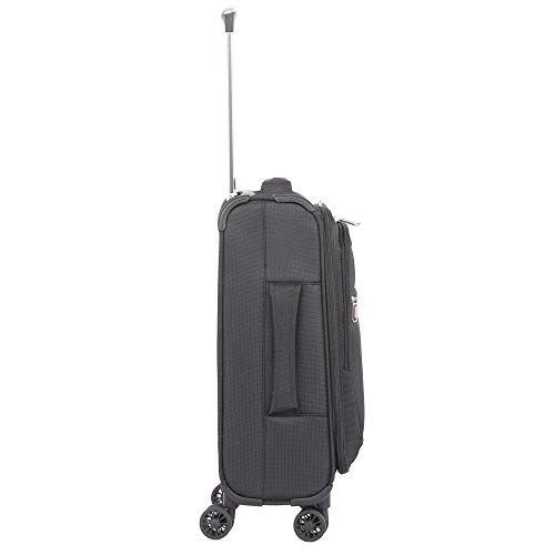 Ultra-Lightweight Spinner Suitcase Set for Airlines - Black