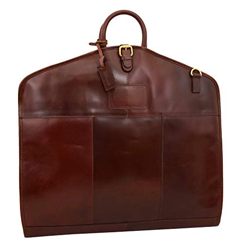 Leather Suit Carrier for Aviation Travels