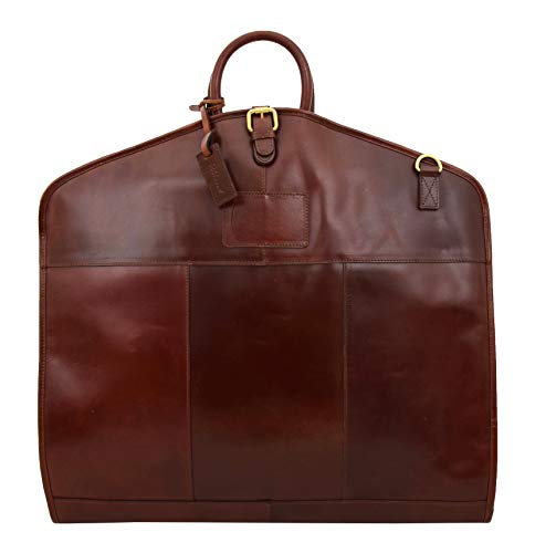 Leather Suit Carrier for Aviation Travels