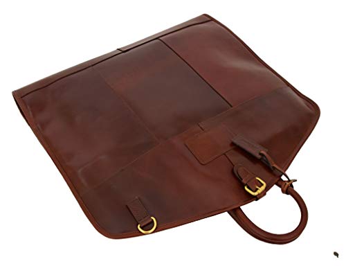 Leather Suit Carrier for Aviation Travels