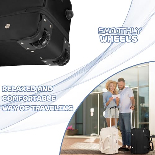 ETRONIK Rolling Duffel Bag: Aviation-Ready Overnight Companion