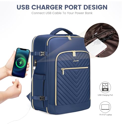 LOVEVOOK Aviation Travel Backpack: Stylish & Functional