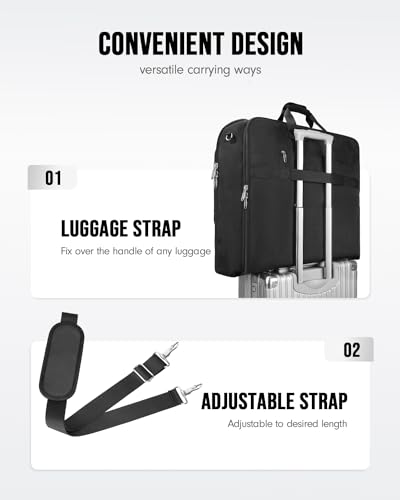 Convertible Weekender Suit Bag for Aviation Travel