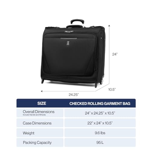 Travelpro Maxlite Wheeled Garment Bag – Aviation Essentials