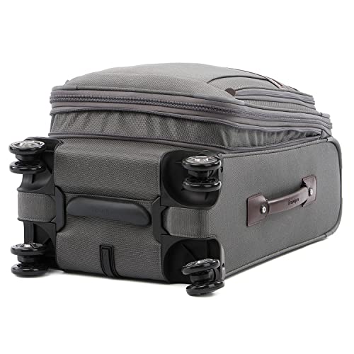 Platinum Elite Expandable Carry On, 8-Wheel Spinner, USB Port