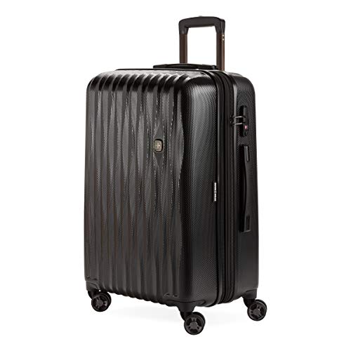 SwissGear 7272 Energie Black Hardside Luggage 24" Spinner