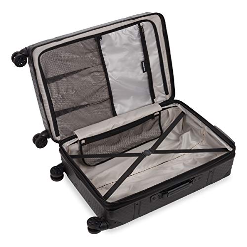 SwissGear 7739 Black Hardside Trunk with Spinner Wheels