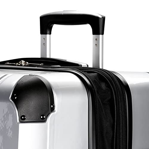 SwissGear 7782 Hardside Expandable Luggage Spinner - Silver