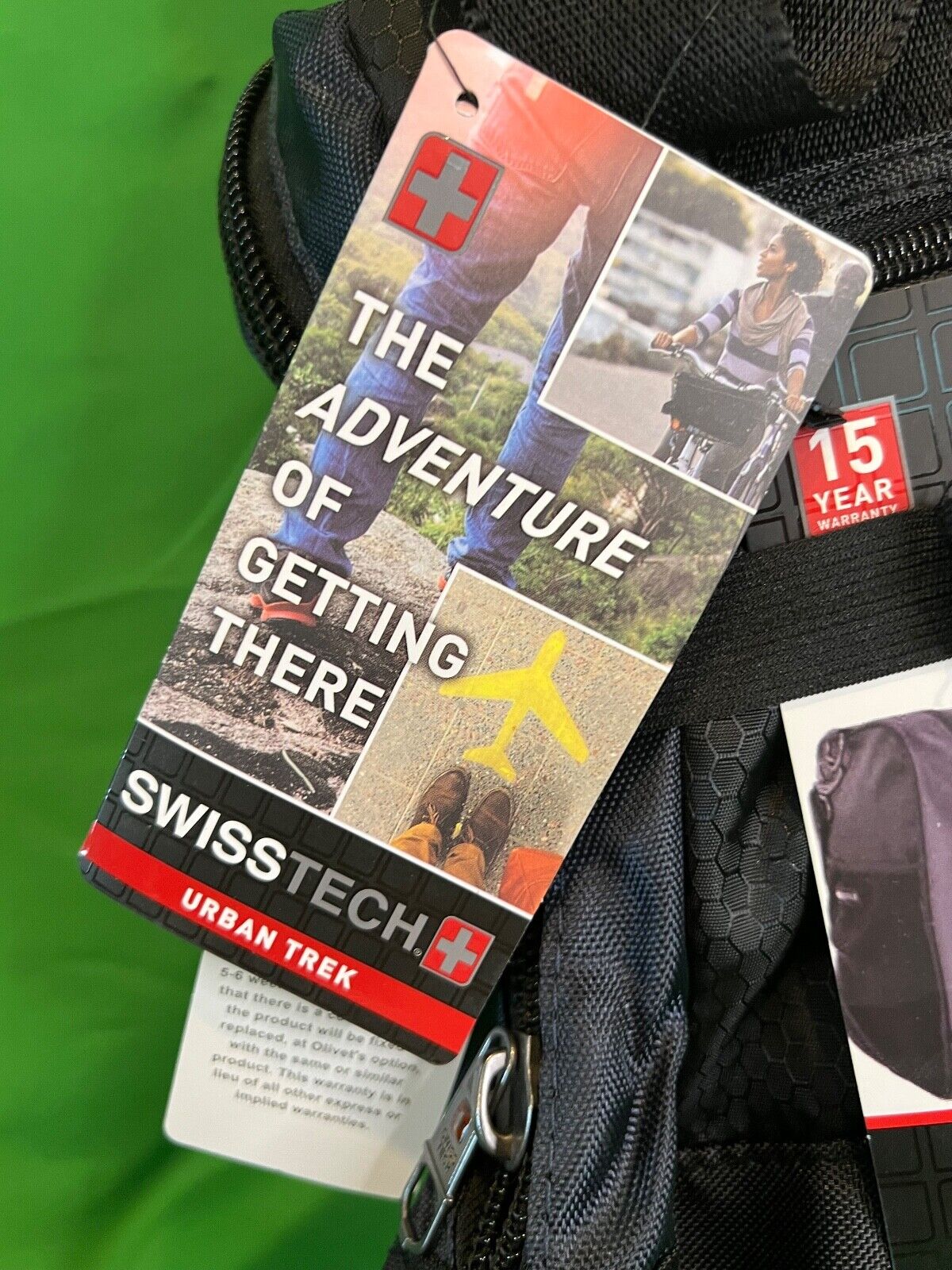 SWISSTECH Urban Trek 22" Duffel Bag with Zippered Mesh Compartments