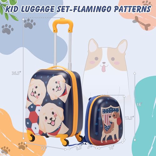 Aviation-themed Toddler Carry On Luggage Set