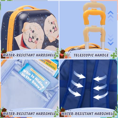 Aviation-themed Toddler Carry On Luggage Set