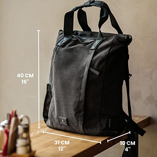 Nordace Siena II Smart Laptop Totepack - Black