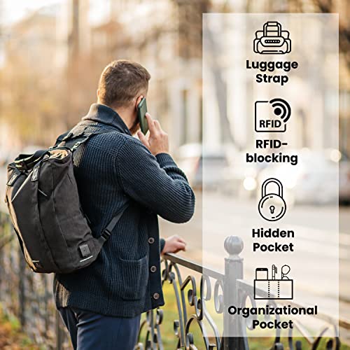 Nordace Siena II Smart Laptop Totepack - Black