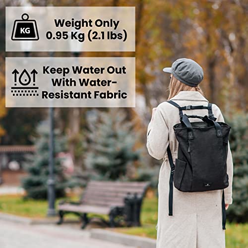 Nordace Siena II Smart Laptop Totepack - Black