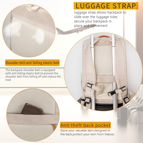 NOBLEMAN 15.6-Inch USB Travel Laptop Backpack