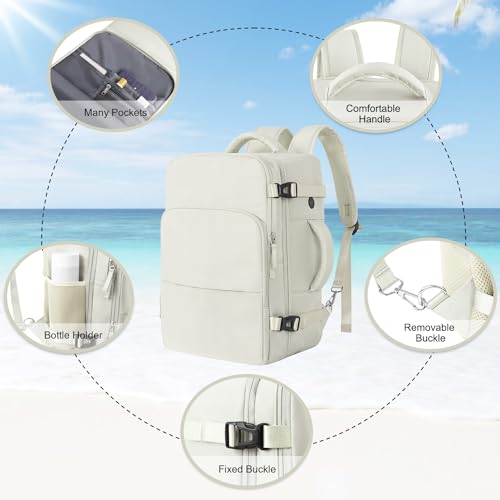 Versatile Waterproof Laptop Backpack with USB Charging