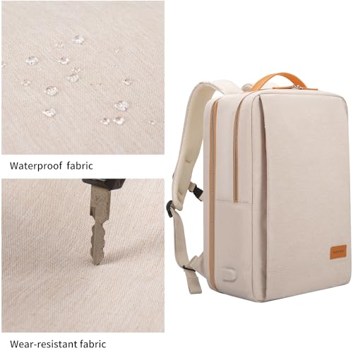 NOBLEMAN 15.6-Inch USB Travel Laptop Backpack