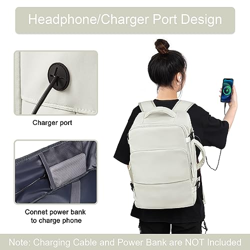 Versatile Waterproof Laptop Backpack with USB Charging