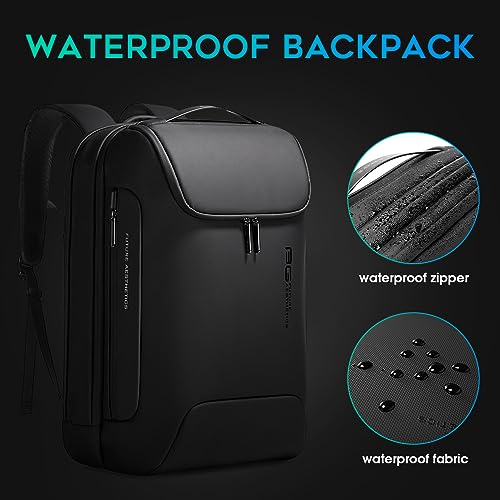 BANGE Aviation Tech Backpack, 17.3 Inch Notebook, Black