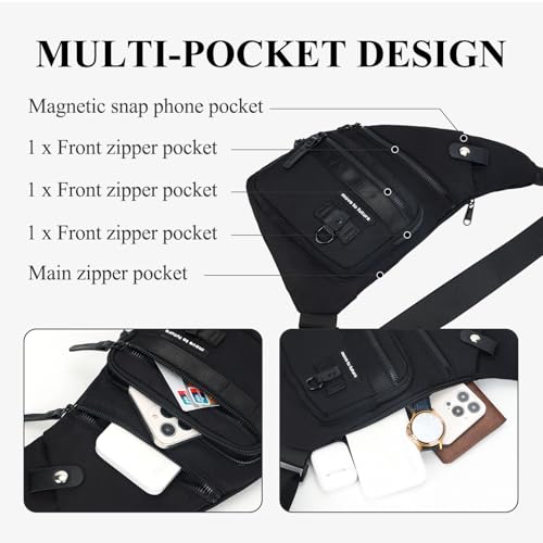 Aviation Sling Bag for Hiking and Travel