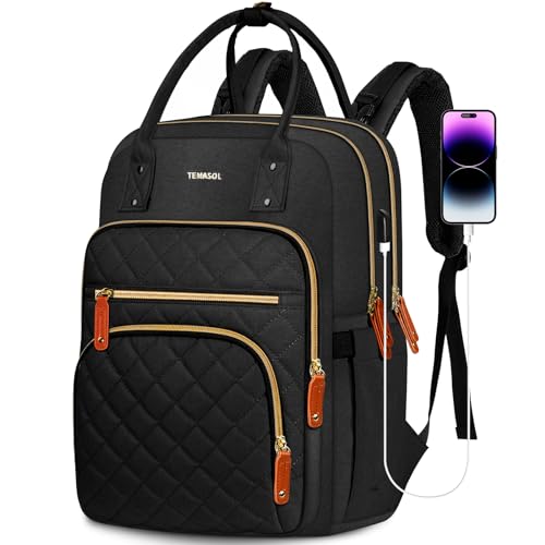 Aviation-themed 15.6" Laptop Backpack with USB Port