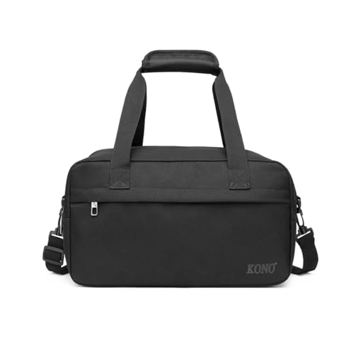 Aviation Cabin Bag: Compact Travel Duffel - Black